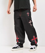 Ninth Hall Premium Acid Wash Charcoal Streetwear T-Shirt