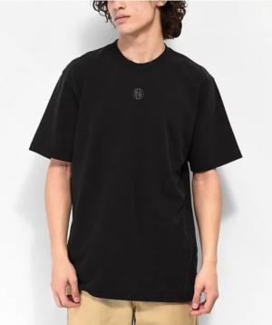 Ninth Hall Premium Black Graphic Streetwear T-Shirt