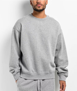 Ninth Hall Grey Crewneck Streetwear Sweatshirt