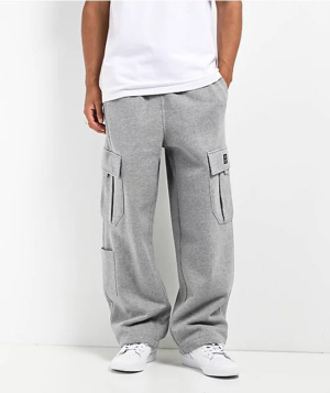 Ninth Hall Premium Tan Logo Streetwear Sweatpants