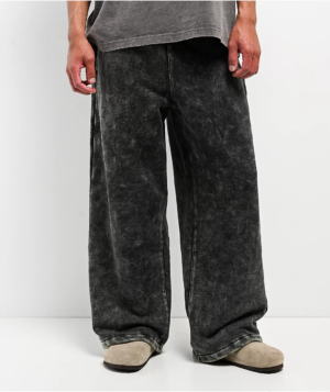 Ninth Hall Premium Grey Logo Streetwear Sweatpants