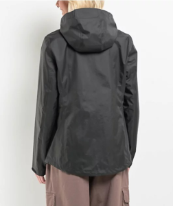 Ninth Hall Dark Grey Hooded Windbreaker Jacket